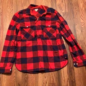 J.Crew Buffalo plaid shirt